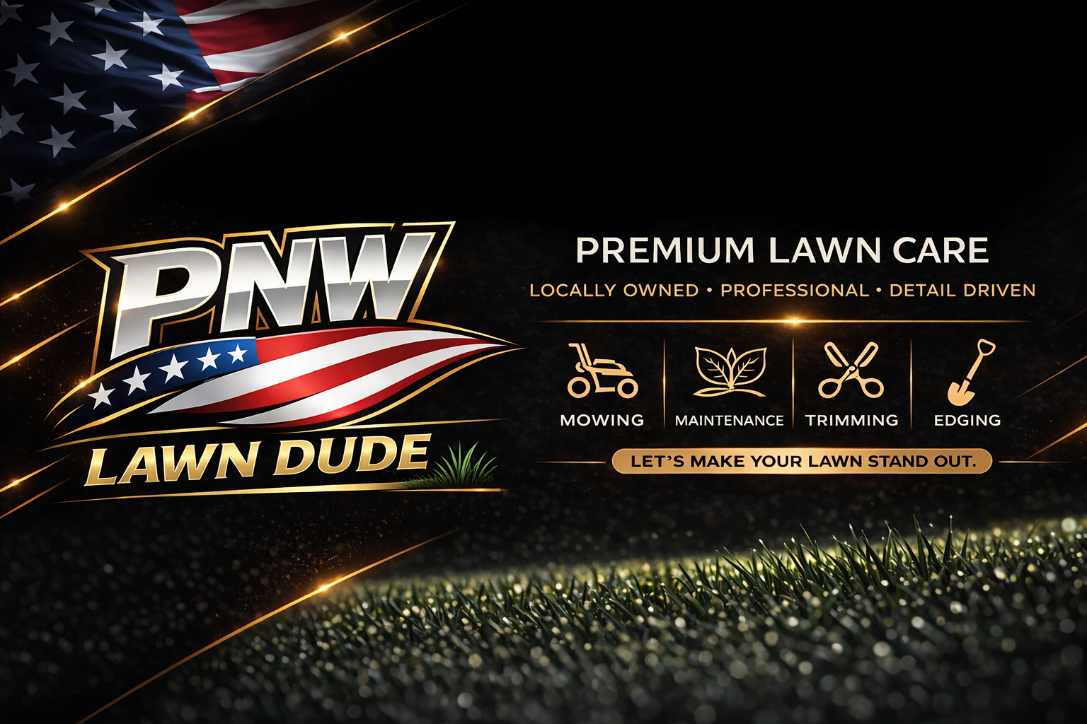 PNW Lawn Dude — Premium Lawn Care, Medford Oregon: mowing, maintenance, trimming, edging